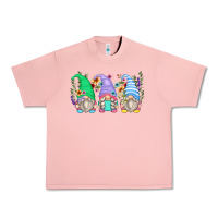 Salmon floral gnomes Urban Heavy Tee - Zillion Design Studio
