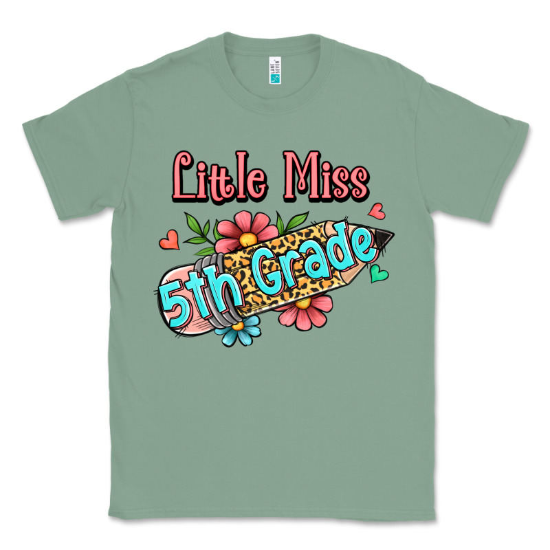 Little Miss Fifth Grade Classic Tee by RanaPortraitStore | Teevron