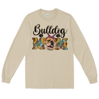 Mushroom western bulldog mom Long Sleeve Tee - RanaPortraitStore