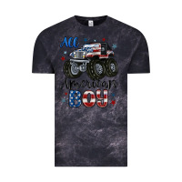 Cloud Black all american boy Vintage Tee - MaliasSmallBusiness