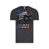 Vintage Black all american boy Vintage Tee - MaliasSmallBusiness