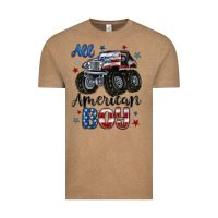 Vintage Coffee all american boy Vintage Tee - MaliasSmallBusiness