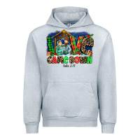 Heather Grey Love Came  Down Luke 2 11 Urban Hoodie - MaliasSmallBusiness