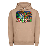 Pigment Burro Love Came  Down Luke 2 11 Urban Hoodie - MaliasSmallBusiness