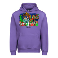 Tulip Love Came  Down Luke 2 11 Urban Hoodie - MaliasSmallBusiness