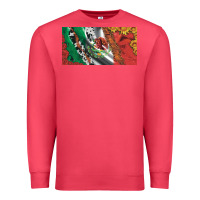Cardinal mexico flag cowhide leopard sunflower and roses licanse  plate Premium Sweatshirt - Artiststas
