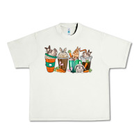 Pistachio rabbit coffee cups Urban Heavy Tee - texasbilliewilder