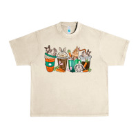 Sandshell rabbit coffee cups Urban Heavy Tee - texasbilliewilder