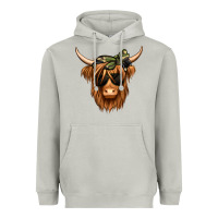Moon Dust camouflage long haired cow Heavyweight Hoodie - Jasminsmagicworld