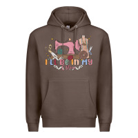 Coffee ill be in my office Premium Hoodie - MaliasSmallBusiness