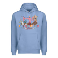 Colony Blue ill be in my office Premium Hoodie - MaliasSmallBusiness