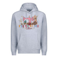 Heather Grey ill be in my office Premium Hoodie - MaliasSmallBusiness