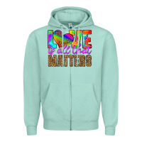 Seafoam love is all that matters Zipper Hoodie - HRA Design Shop