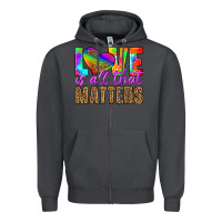 Smoke love is all that matters Zipper Hoodie - HRA Design Shop