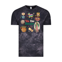 Cloud Black tis the season Vintage Tee - MaliasSmallBusiness