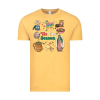 Vintage Mustard tis the season Vintage Tee - MaliasSmallBusiness