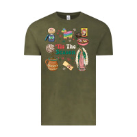 Vintage Olive tis the season Vintage Tee - MaliasSmallBusiness