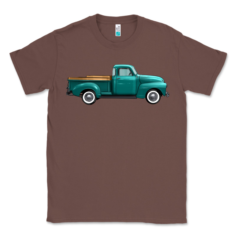 Western Truck Side View Classic Tee by FaDigitalArtStudio | Teevron