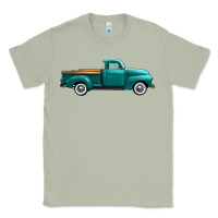 Matcha western truck side view Classic Tee - FaDigitalArtStudio