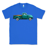 True Royal western truck side view Classic Tee - FaDigitalArtStudio