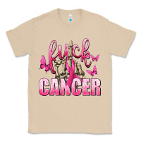 Mushroom Fuck Cancer with Butterflies Classic Tee - texasbilliewilder