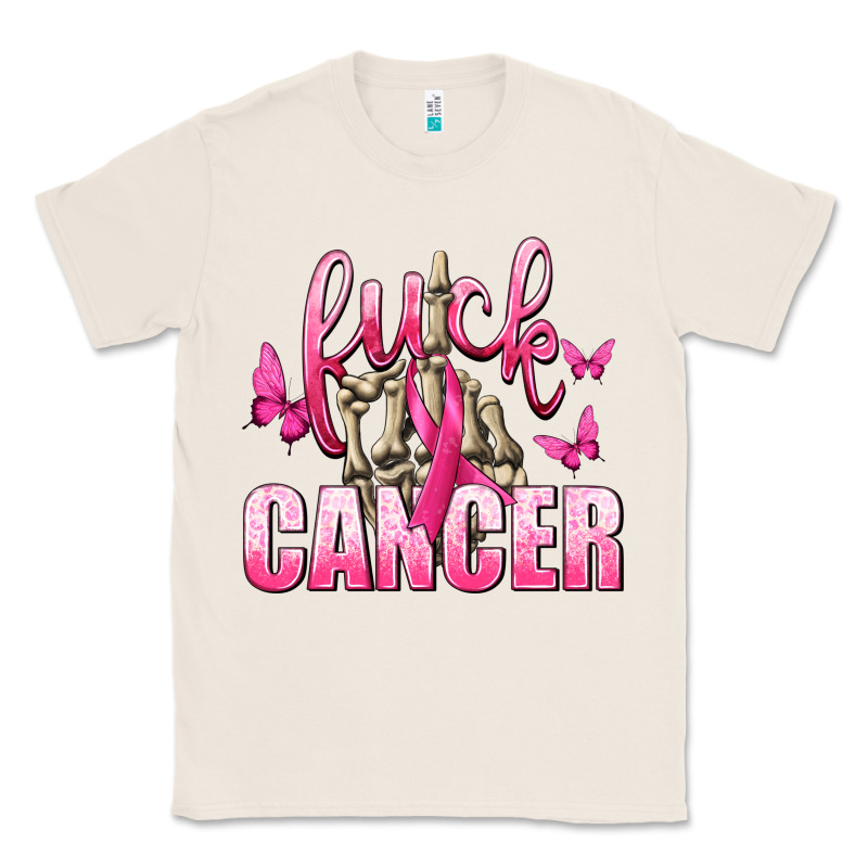Fuck Cancer With Butterflies Classic Tee by texasbilliewilder | Teevron