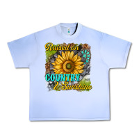 Grape Ice raised on country and sunshine Urban Heavy Tee - texasbilliewilder