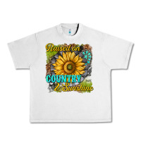 Lunar Rock raised on country and sunshine Urban Heavy Tee - texasbilliewilder
