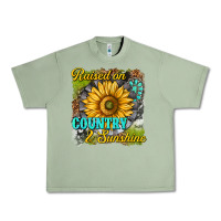Oil Green raised on country and sunshine Urban Heavy Tee - texasbilliewilder