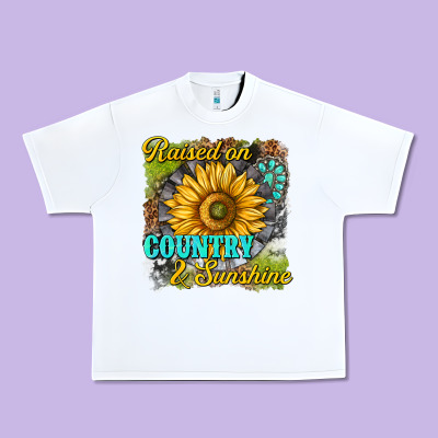 Urban Heavy Tee raised on country and sunshine