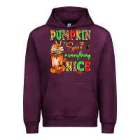 Mauve Wine Pumpkin Spice And Everything Nice Urban Hoodie - MaliasSmallBusiness