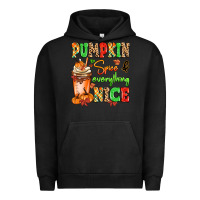 Pigment Black Pumpkin Spice And Everything Nice Urban Hoodie - MaliasSmallBusiness