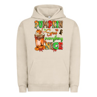 Pigment French Oak Pumpkin Spice And Everything Nice Urban Hoodie - MaliasSmallBusiness