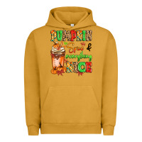 Pigment Peanut Butter Pumpkin Spice And Everything Nice Urban Hoodie - MaliasSmallBusiness