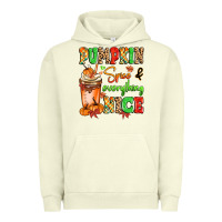 Pigment Pistachio Pumpkin Spice And Everything Nice Urban Hoodie - MaliasSmallBusiness