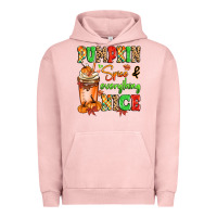 Pigment Salmon Pumpkin Spice And Everything Nice Urban Hoodie - MaliasSmallBusiness
