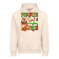 Sandshell Pumpkin Spice And Everything Nice Urban Hoodie - MaliasSmallBusiness