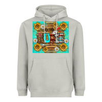 Moon Dust sunflower and daisy nurse tumbler Heavyweight Hoodie - BundleAndBundleShop
