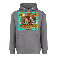 Storm sunflower and daisy nurse tumbler Heavyweight Hoodie - BundleAndBundleShop