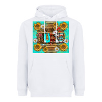 White sunflower and daisy nurse tumbler Heavyweight Hoodie - BundleAndBundleShop