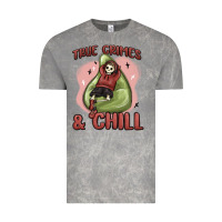 Cloud Rock true crimes & chill Vintage Tee - MaliasSmallBusiness