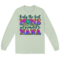 Matcha only the best moms get promoted to nana Long Sleeve Tee - Zillion Design Studio