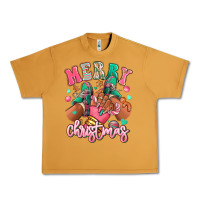 Peanut Butter pink merry christmas black girl sneakers Urban Heavy Tee - RanaPortraitStore