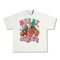 Pistachio pink merry christmas black girl sneakers Urban Heavy Tee - RanaPortraitStore