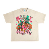 Sandshell pink merry christmas black girl sneakers Urban Heavy Tee - RanaPortraitStore