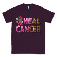 Plum Heal Cancer Classic Tee - texasbilliewilder
