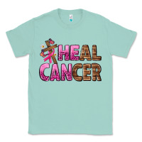 Seafoam Heal Cancer Classic Tee - texasbilliewilder