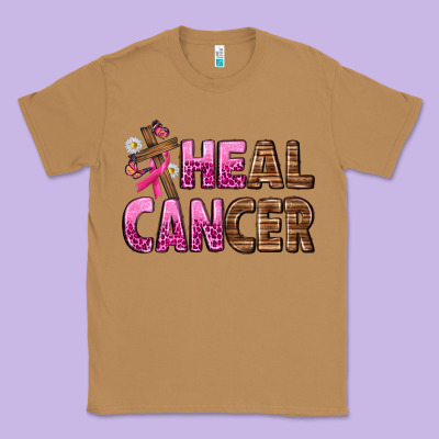 Heal Cancer Classic Tee Designed By Texasbilliewilder