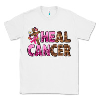 White Heal Cancer Classic Tee - texasbilliewilder