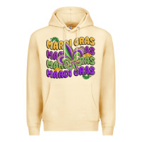 Pina Colada mardi gras with fleur de lis Premium Hoodie - MaliasSmallBusiness